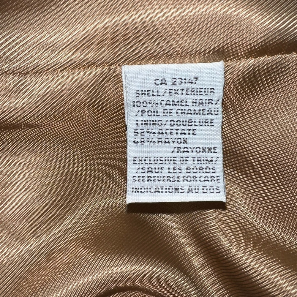 Talbots Camel Toggle Pea Coat - image 8